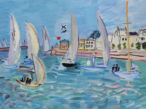 Le Retour des Régates - Raoul Dufy