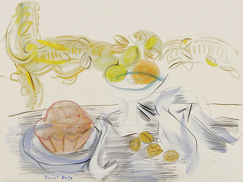Nature Morte à la Brioche et aux Noix - Raoul Dufy