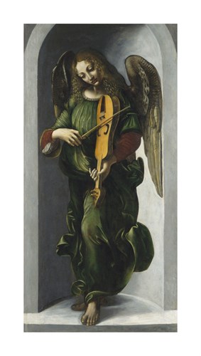 An Angel in Green with a Vielle - Leonardo da Vinci