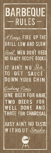 Barbeque Rules - The Vintage Collection