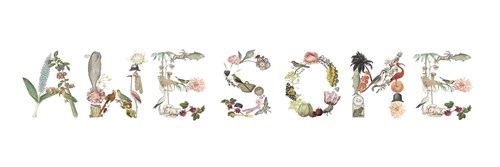 Art Alphabet - Awesome - Joelle Wehkamp