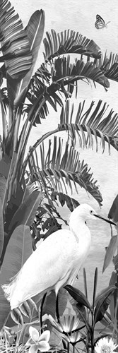 Jungle Noir - Egret - Amy Shaw