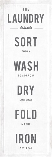The Laundry Schedule - The Vintage Collection