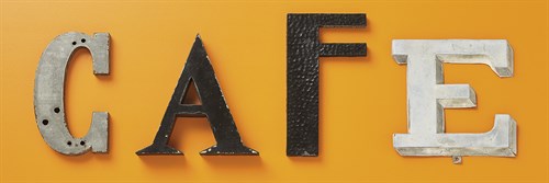 Vintage Letters - Cafe - Camille Soulayrol