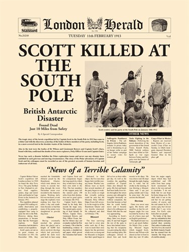 Scott Killed at the South Pole - The Vintage Collection