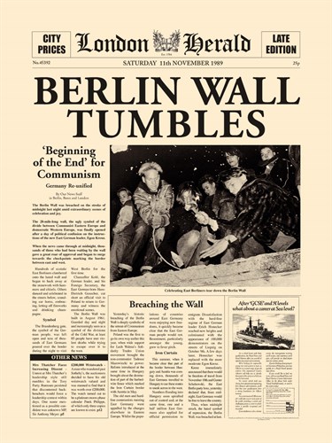 Berlin Wall Tumbles - The Vintage Collection