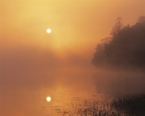 Moon Over Water - Contemporary Photography