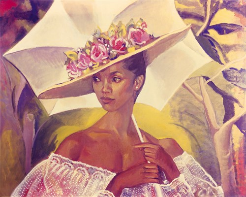 Girl with a Parasol, 1986 - Boscoe Holder