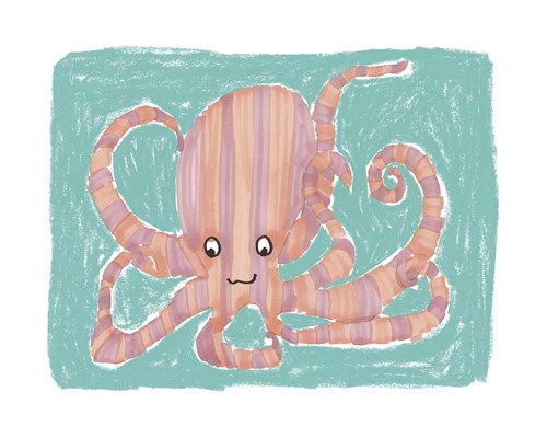 Striped Octopus - Katrien Soeffers