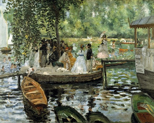 La Grenouillere - Pierre Auguste Renoir