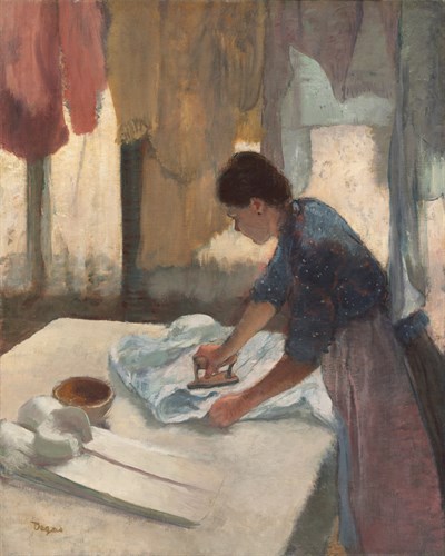 Woman Ironing, c.1876 - 1887 - Edgar Degas