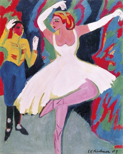 Russian Dancer - Ernst Ludwig Kirchner