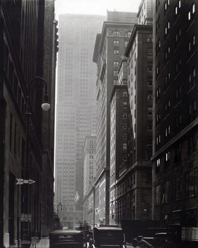 Vanderbilt, From E. 46th Street, Manhattan - Berenice Abbott