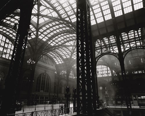 Penn Station, Interior, Manhattan - Berenice Abbott