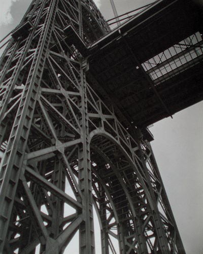 George Washington Bridge, Riverside Drive and 179th Street, Manhattan - Berenice Abbott
