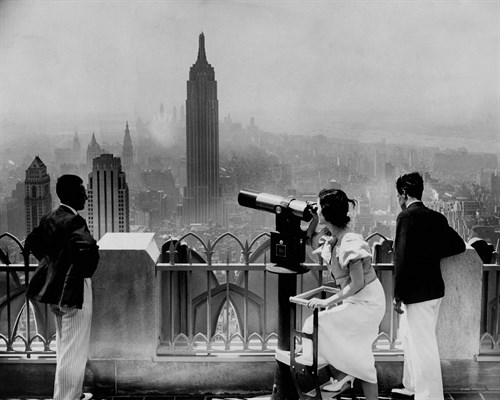 Manhattan, View from Radio City Music Hall, 1935 - The Chelsea Collection