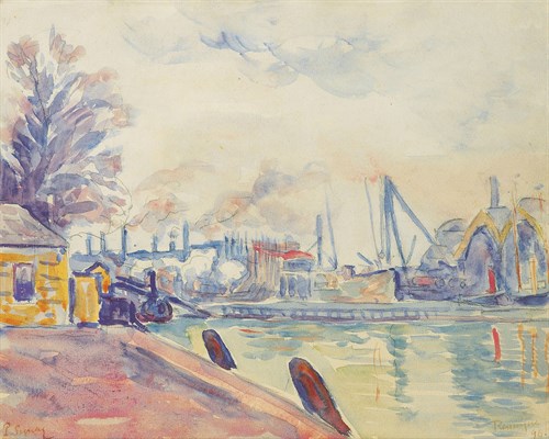 Le Port De Flessingue - Paul Signac