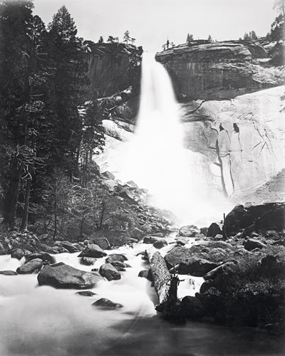 Nevada Fall, Yosemite - Carleton E Watkins