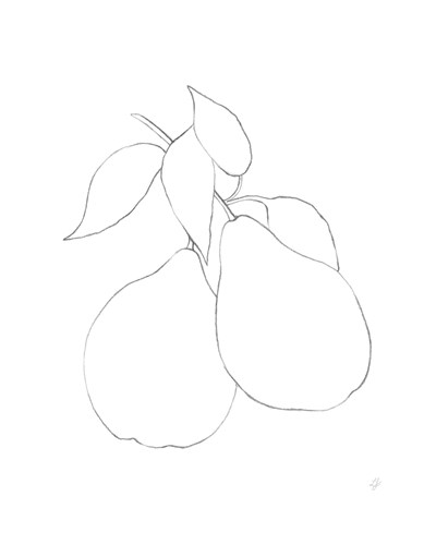 Garden Medley - Pear - Lucy Francis