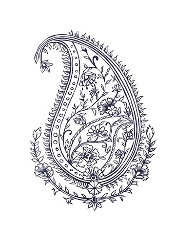 Paisley Teardrop - Loft Studio