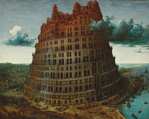 The Tower of Babel, Rotterdam - Pieter Bruegel the Elder