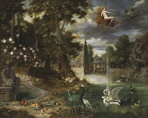 The Triumphs of Love - Jan Brueghel the Younger