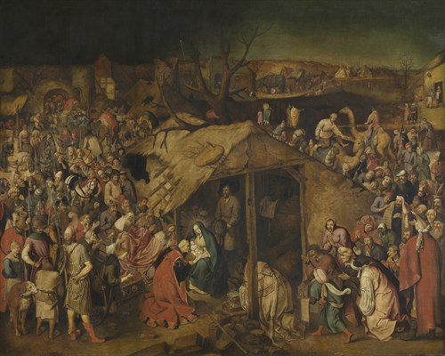 The Adoration of the Magi - Pieter Brueghel the Younger