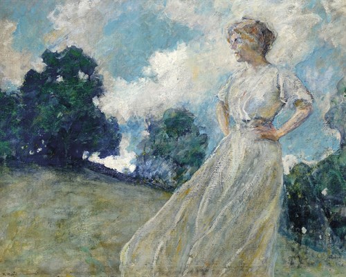Summer Breezes - Robert Lewis Reid