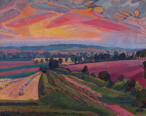 The Icknield Way, 1912 - Spencer Frederick Gore