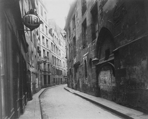 Hotel de Sens, rue de l'Hotel de Ville, Paris - Eugene Atget