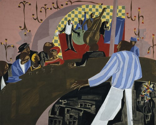 Cafe Comedian - Jacob Lawrence