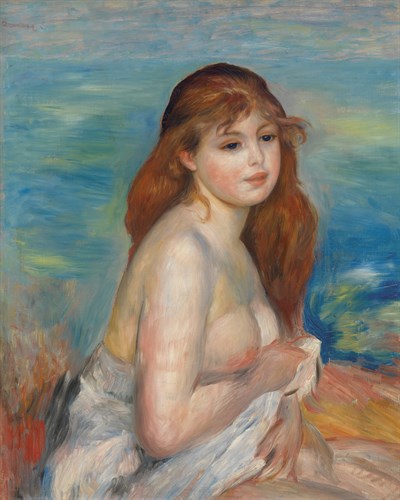 After The Bath - Pierre Auguste Renoir