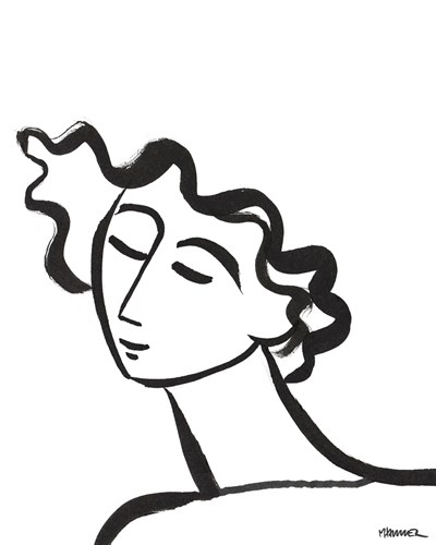 Linear Portrait - Daydreams - Marsha Hammel