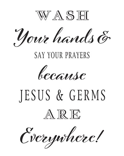 Wash Hands Say Prayers - The Vintage Collection
