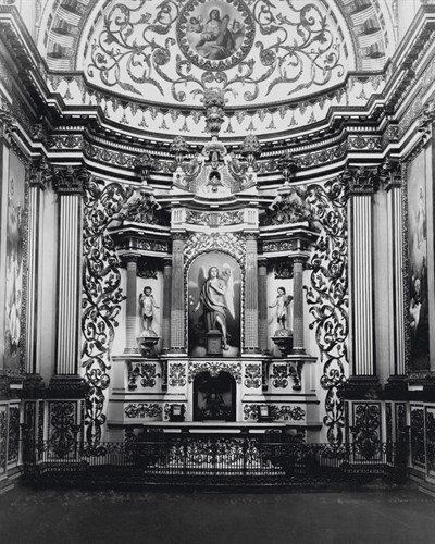 Altar in the Chapel of the Purisima, 1898 - Historic Collection