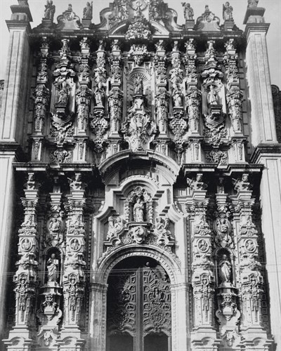 Cathedral Front, 1898 - Historic Collection
