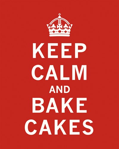 Keep Calm, Bake Cakes - The Vintage Collection