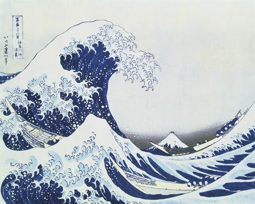 Great Wave Of Kanagawa - Flow - Katsushika Hokusai