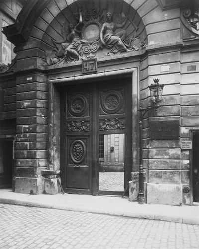 Hôtel des Ambassadeurs de Hollande, 1900 - Eugene Atget