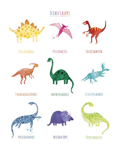 Dino Friends - Chart - Archie Stone