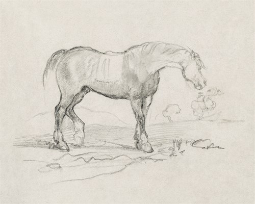 Sketchbook Equus - Edgar Degas