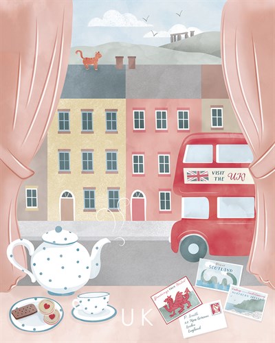 A Postcard From The UK - Clara Wells