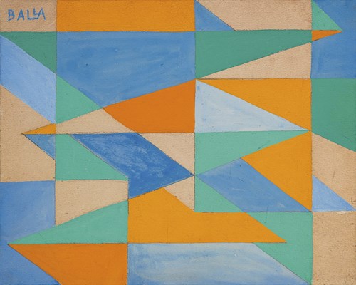 Forze Spaziali, 1919 - Giacomo Balla