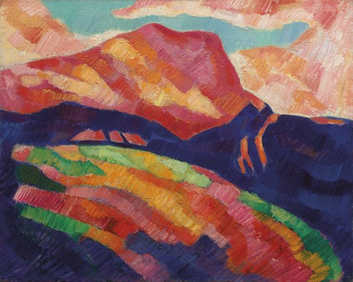 Mont Sainte-Victoire - Marsden Hartley