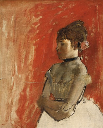 Ballet Dancer with Arms Crossed - Edgar Degas