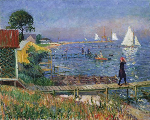 Bathers at Bellport - William James Glackens