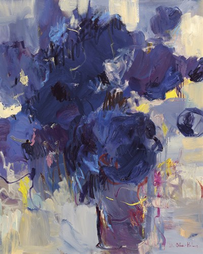 Blue Flowers - Lilia Orlova Holmes