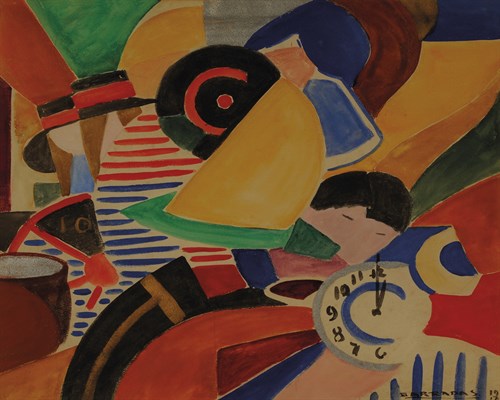 Composicion Vibracionista, 1917 - Rafael Barradas
