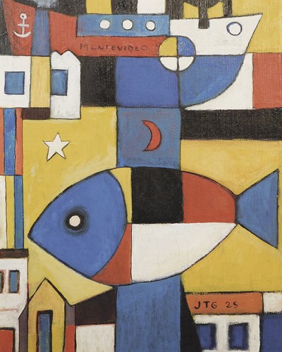 Abstract City - Joaquin Torres-Garcia