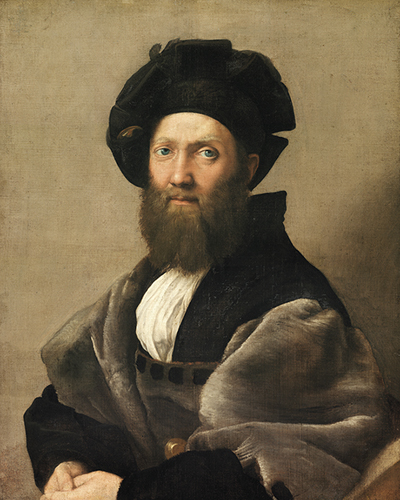Portrait of Baldassare Castiglione, 1515 - Raphael